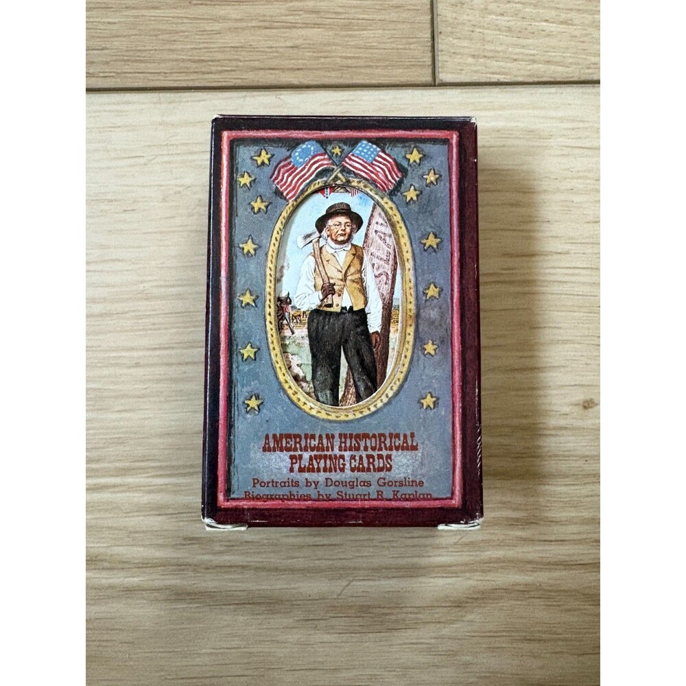American Historical Playing Cards U.S. Games Systems Portraits Douglas Gorsline